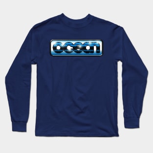 Retro Computer Games Ocean Software Pixellated Long Sleeve T-Shirt